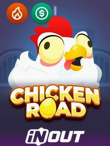 Gokkast Chiken Road van InOut bij Lucky Wheel